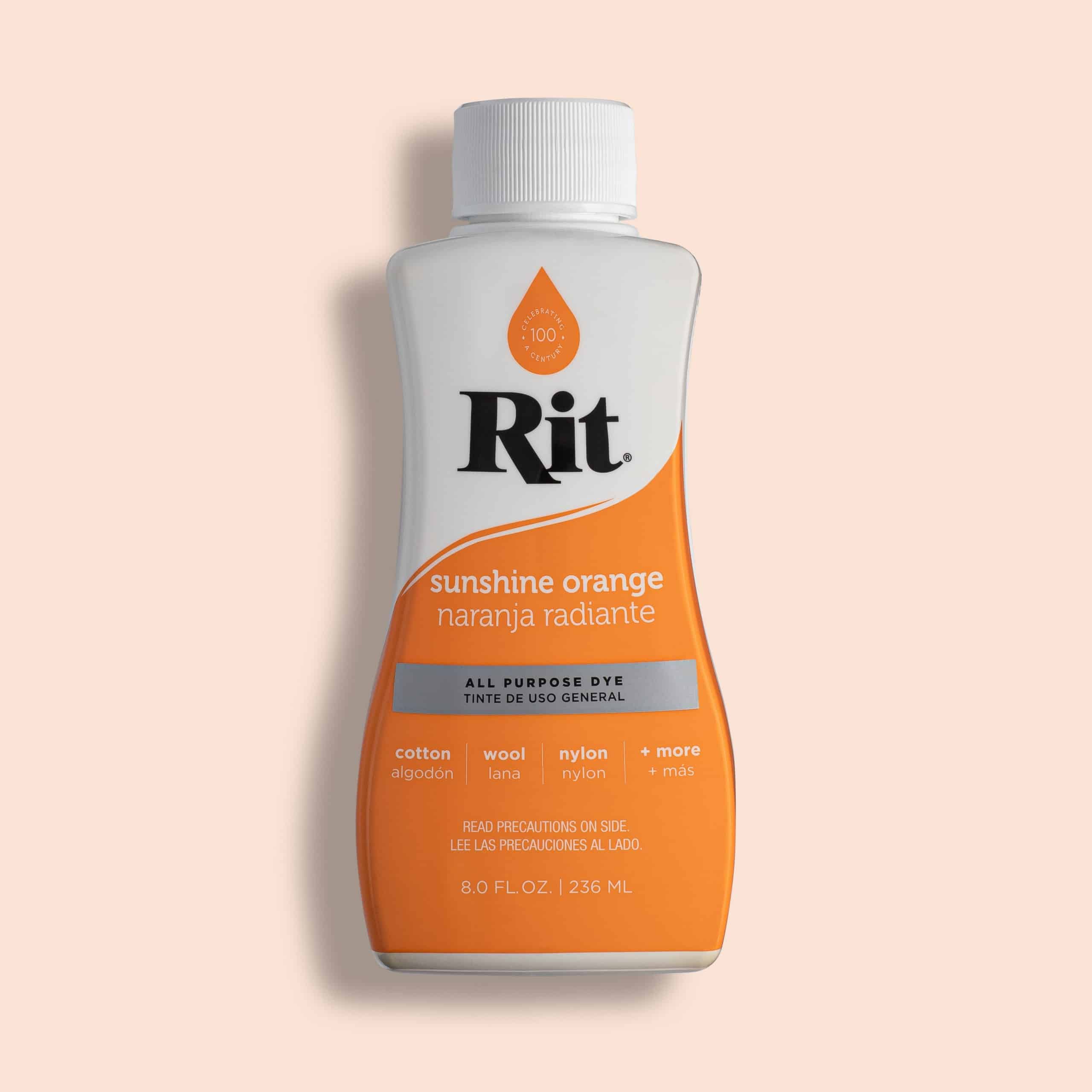 Sunshine Orange All-Purpose Dye – Rit Dye