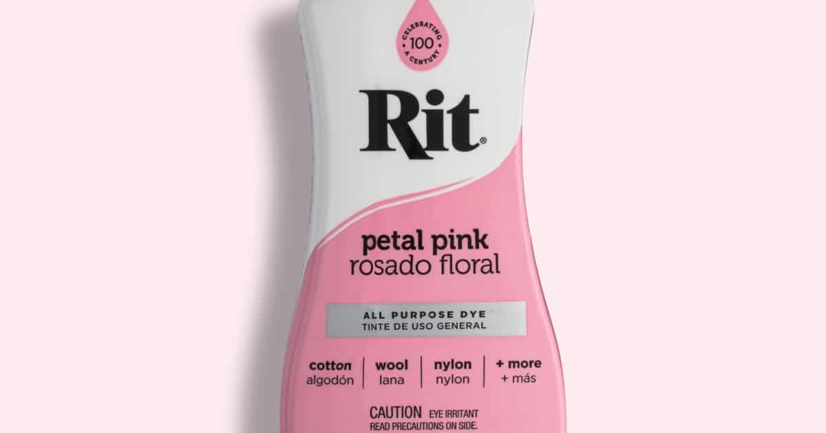 Rit Clothing Dye: PETAL PINK! 