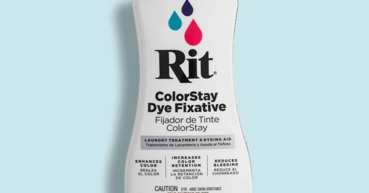 Rit Dye Fixative – 8 Oz. – Enhance Color & Reduce Bleeding – Use for Dye  Projects and Commercially Dyed Fabrics