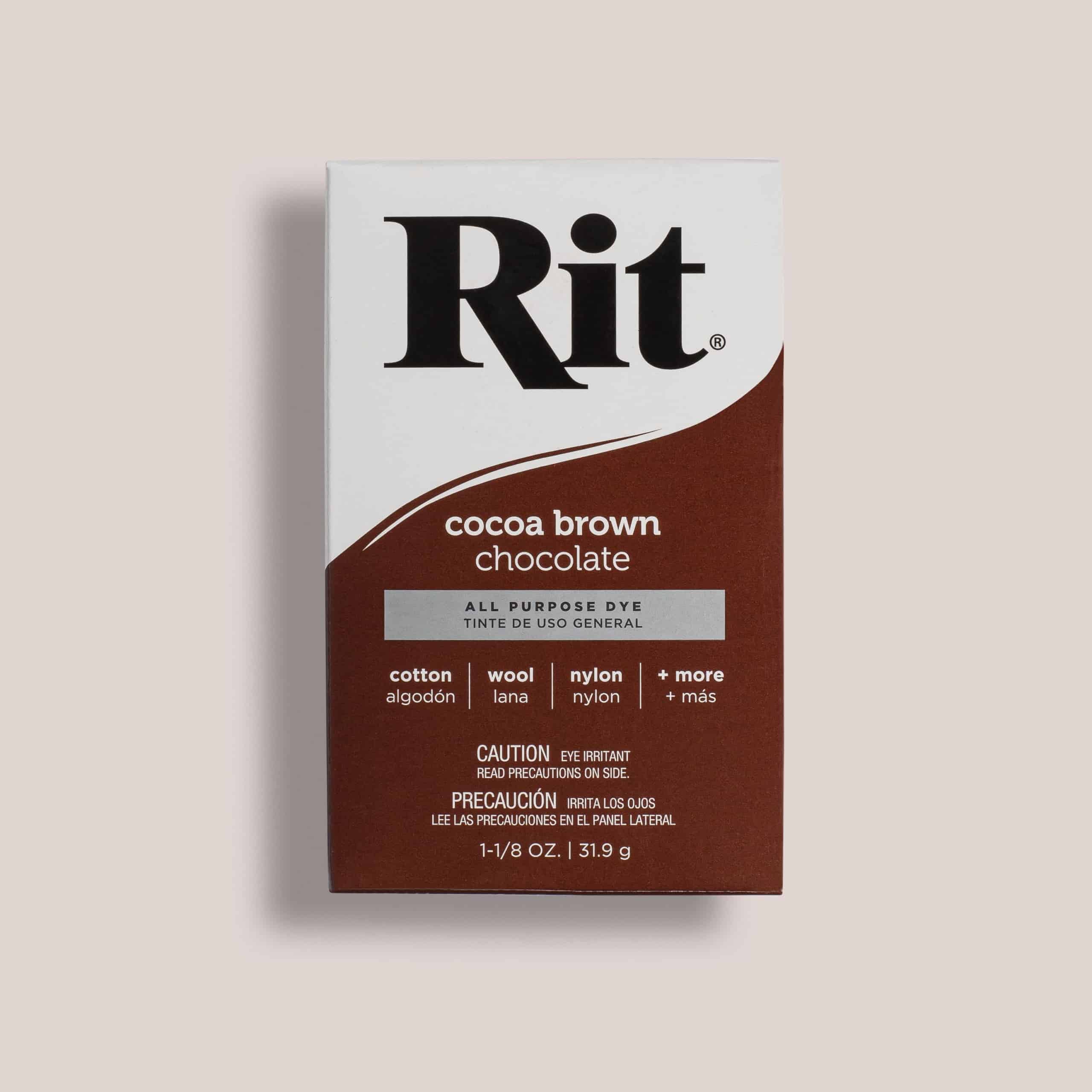 Cocoa Brown All-Purpose Dye – Rit Dye