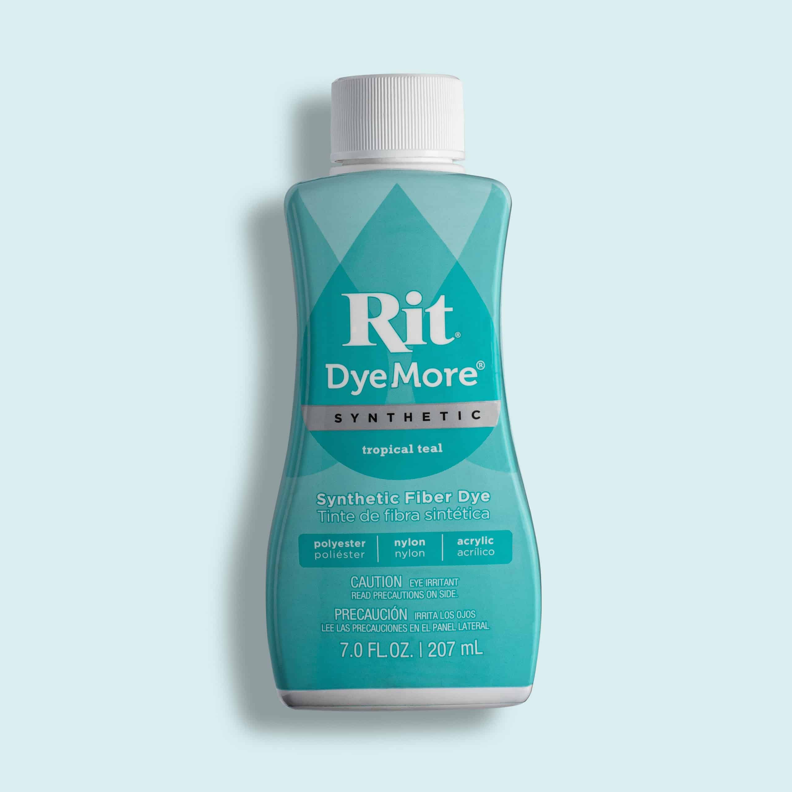 Rit DyeMore Synthetic Fiber Dye, Tropical Teal - 7.0 fl oz