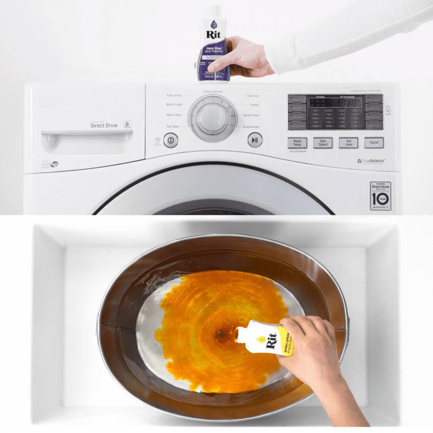 How to Dye Using the Washing Machine