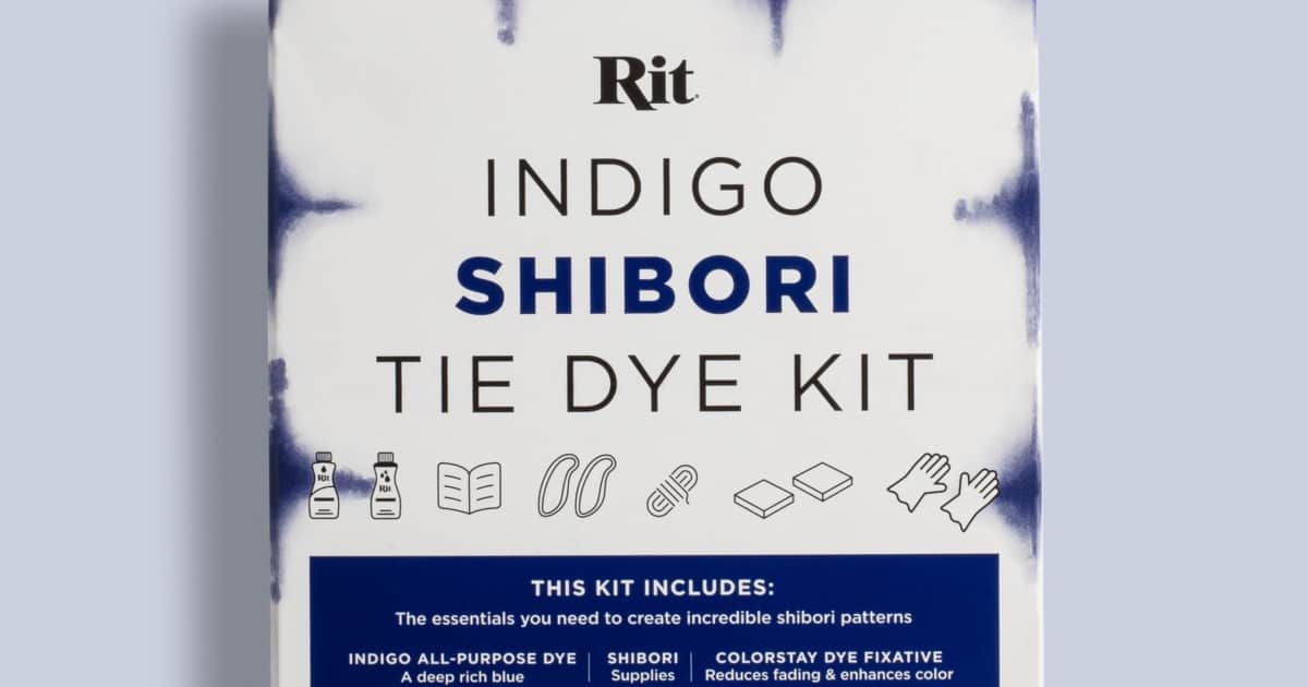 Indigo Shibori Tie-Dye Kit – Rit Dye
