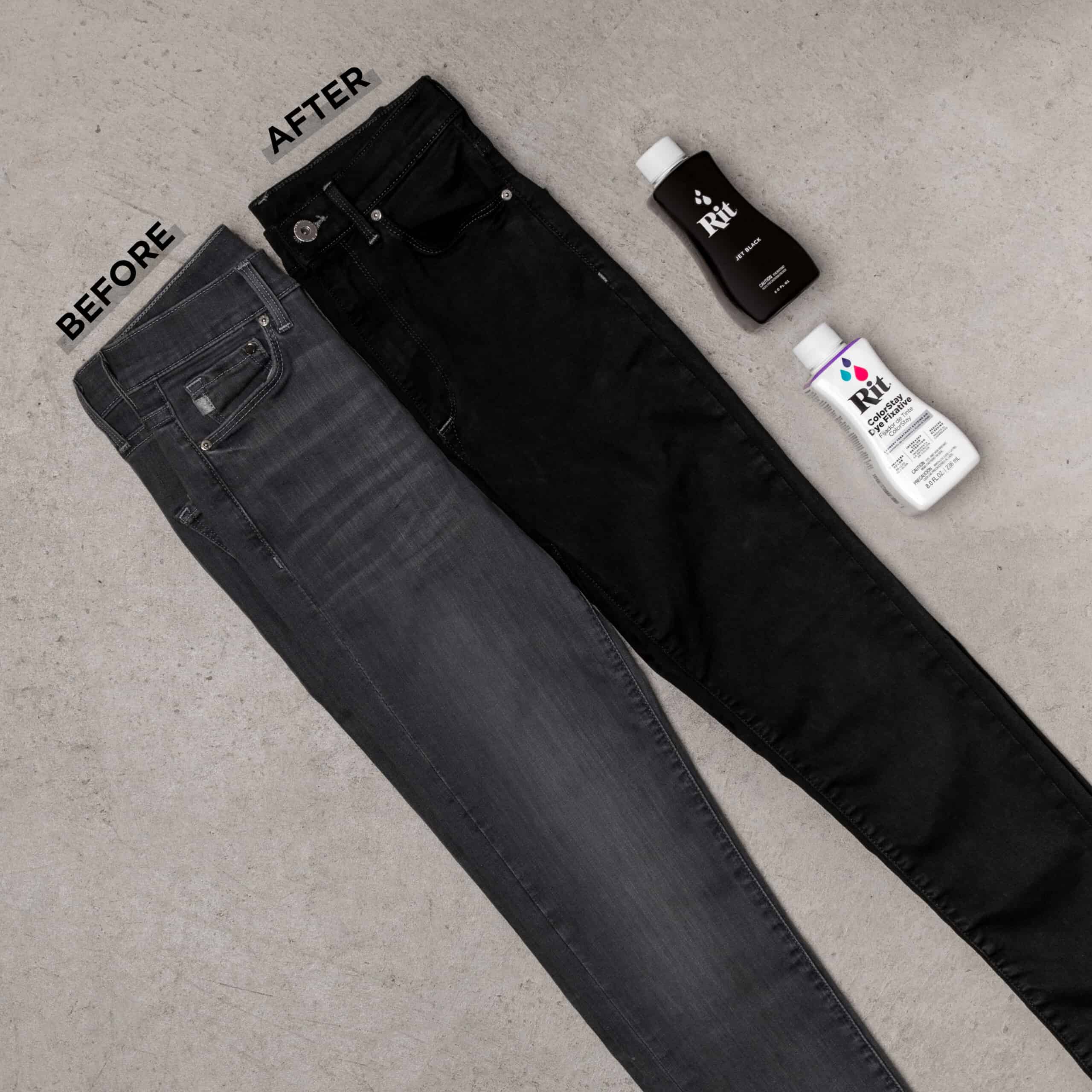 Black Color Dye Clothes, Dye Clothes Dye Jeans