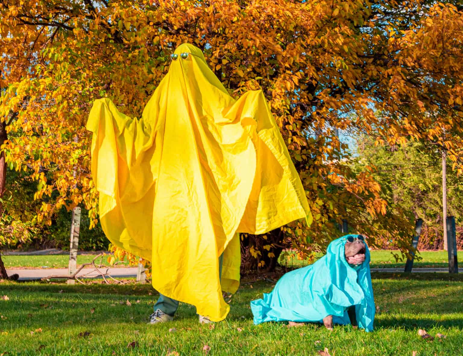 Colorful Halloween Ghost Costume – Rit Dye