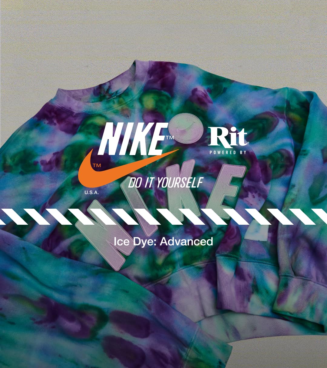 Administración angustia dividir Nike x Rit Ice Dye Tutorials – Rit Dye
