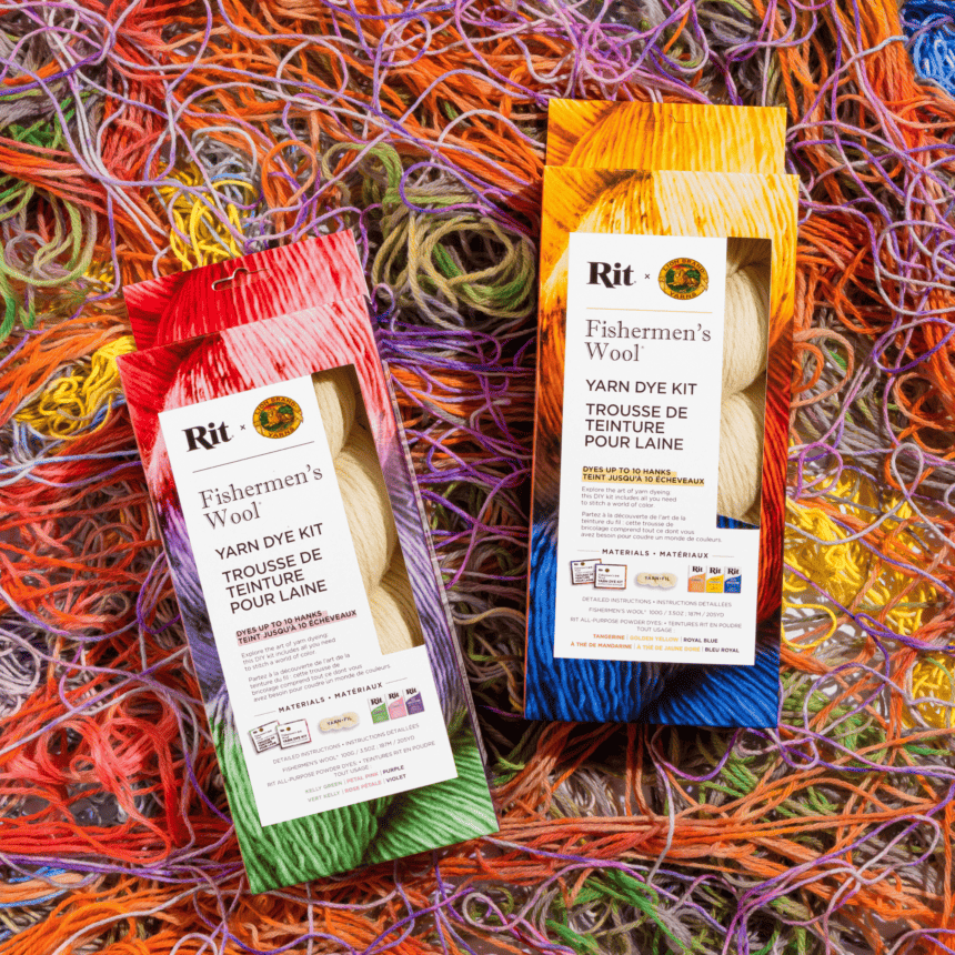 Rit x Lion Brand: DIY Yarn Dye Kits – Rit Dye